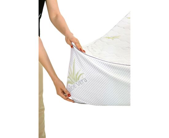 Наматрасник MirSon №1025 Alberto Cotton Strong Aloe Vera 140х190 см (2200001500686), изображение 7