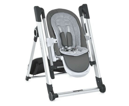 Стульчик для кормления El Camino DEBUT serious grey (ME 1102 ser. grey), изображение 3 Стульчик для кормления El Camino DEBUT serious grey (ME 1102 ser. grey), изображение 3