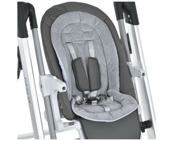 Стульчик для кормления El Camino DEBUT serious grey (ME 1102 ser. grey), изображение 8 Стульчик для кормления El Camino DEBUT serious grey (ME 1102 ser. grey), изображение 8