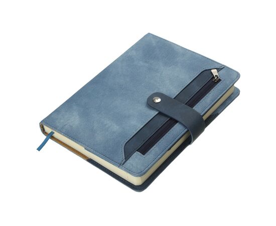 Еженедельник Buromax датированный 2024 DEBUT, А5 синий (BM.2135-02), изображение 2 Еженедельник Buromax датированный 2024 DEBUT, А5 синий (BM.2135-02), изображение 2