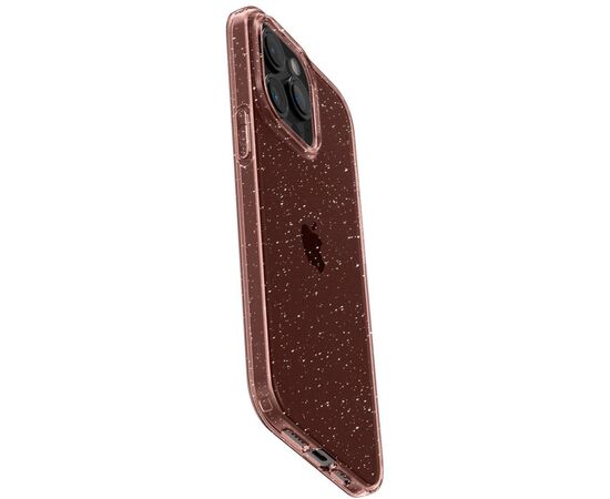 Чехол для мобильного телефона Spigen Apple iPhone 15 Pro Liquid Crystal Glitter Rose Quartz (ACS06702), изображение 5 Чехол для мобильного телефона Spigen Apple iPhone 15 Pro Liquid Crystal Glitter Rose Quartz (ACS06702), изображение 5