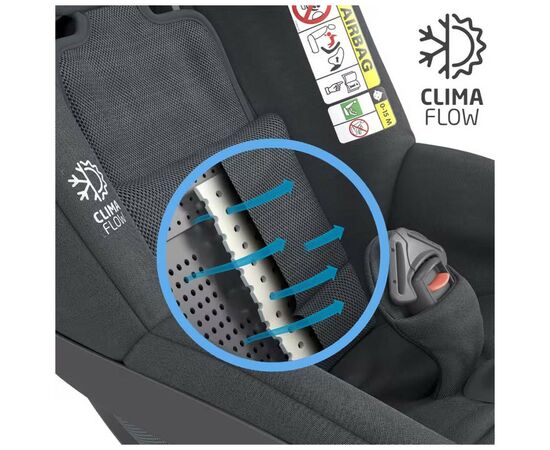 Автокресло Maxi-Cosi Pearl 360 2 Authentic Graphite без вкладишу (8045550111), изображение 5 Автокресло Maxi-Cosi Pearl 360 2 Authentic Graphite без вкладишу (8045550111), изображение 5