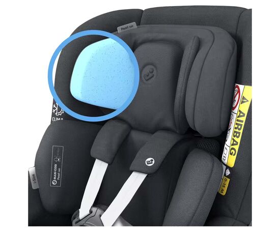 Автокресло Maxi-Cosi Pearl 360 2 Authentic Graphite без вкладишу (8045550111), изображение 9 Автокресло Maxi-Cosi Pearl 360 2 Authentic Graphite без вкладишу (8045550111), изображение 9