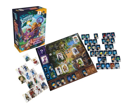 Настольная игра Rozum Хроники приключений: В поисках лунных камней (R028UA), изображение 2 Настольная игра Rozum Хроники приключений: В поисках лунных камней (R028UA), изображение 2