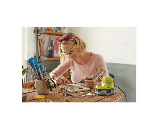 Паяльник электрический Ryobi ONE+ R18SOI-0 (без АКБ и ЗУ) (5133004382), изображение 4 Паяльник электрический Ryobi ONE+ R18SOI-0 (без АКБ и ЗУ) (5133004382), изображение 4
