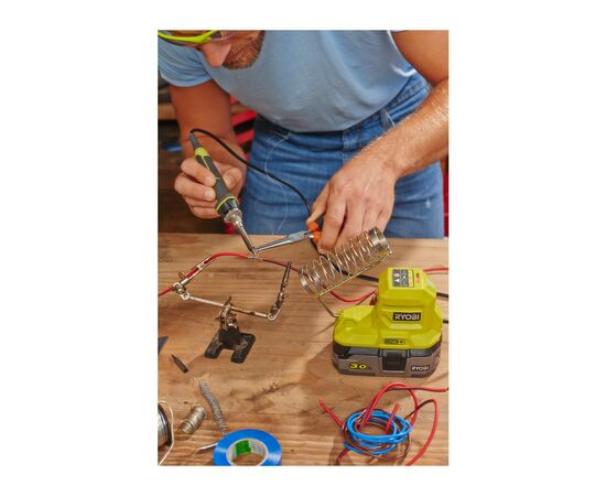 Паяльник электрический Ryobi ONE+ R18SOI-0 (без АКБ и ЗУ) (5133004382), изображение 7 Паяльник электрический Ryobi ONE+ R18SOI-0 (без АКБ и ЗУ) (5133004382), изображение 7