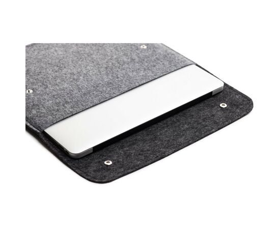 Чехол для ноутбука Gmakin 14 Macbook Pro, Black/Gray (GM05-14), изображение 4