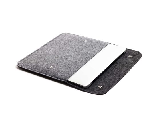 Чехол для ноутбука Gmakin 14 Macbook Pro, Black/Gray (GM05-14), изображение 5