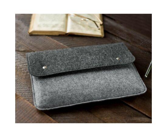 Чехол для ноутбука Gmakin 14 Macbook Pro, Black/Gray (GM05-14), изображение 9