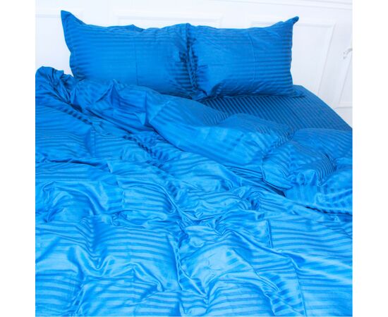 Постільна білизна MirSon Satin 30-0019Blue 160х220 Сімейний (2200005254967), зображення 3