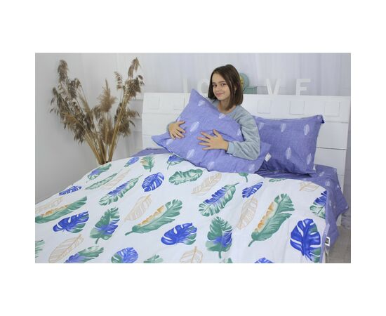 Постільна білизна MirSon Бязь Ranforce Elite 17-0274 Seaweed 110х140 (2200004660844), зображення 3