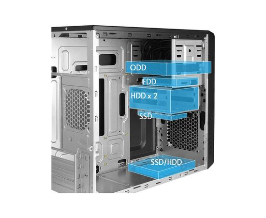 Корпус Chieftec UB-03B-350GPB, изображение 10 Корпус Chieftec UB-03B-350GPB, изображение 10