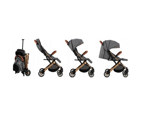Коляска MoMi Estelle grey/gold (WOSP00018), изображение 10 Коляска MoMi Estelle grey/gold (WOSP00018), изображение 10