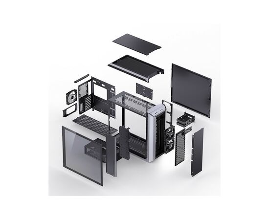 Корпус JONSBO D500 Silver, изображение 12 Корпус JONSBO D500 Silver, изображение 12
