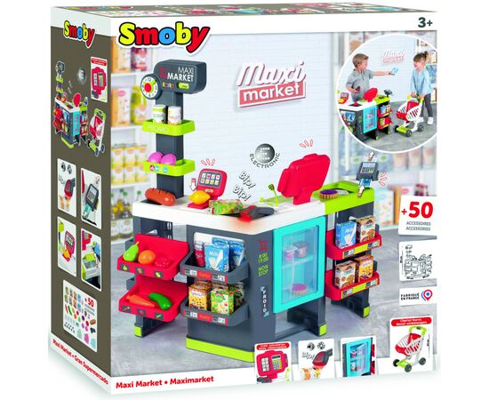 Игровой набор Smoby Интерактивный супермаркет Макси (350235), изображение 12
