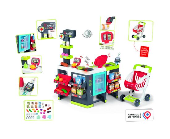 Игровой набор Smoby Интерактивный супермаркет Макси (350235), изображение 2