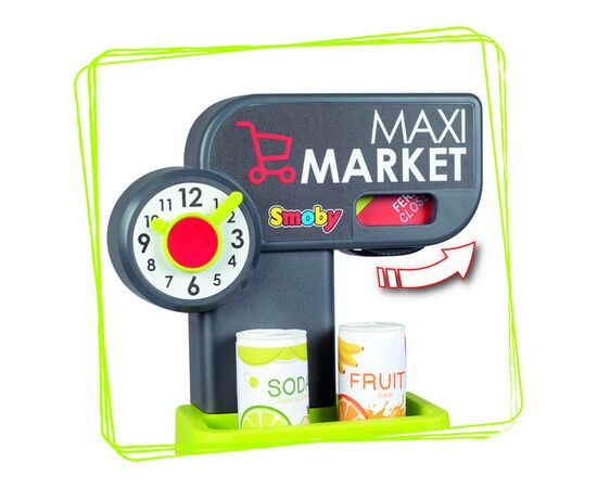 Игровой набор Smoby Интерактивный супермаркет Макси (350235), изображение 7