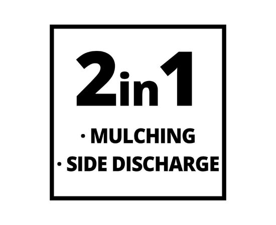 Газонокосилка Einhell GE-CM 36/48 Li M - Solo, 36В, PXC, 48 см, мульчирование (без АКБ и ЗУ) (3413054), изображение 12 Газонокосилка Einhell GE-CM 36/48 Li M - Solo, 36В, PXC, 48 см, мульчирование (без АКБ и ЗУ) (3413054), изображение 12