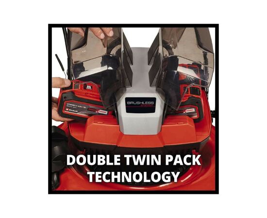 Газонокосилка Einhell GE-CM 36/48 Li M - Solo, 36В, PXC, 48 см, мульчирование (без АКБ и ЗУ) (3413054), изображение 7 Газонокосилка Einhell GE-CM 36/48 Li M - Solo, 36В, PXC, 48 см, мульчирование (без АКБ и ЗУ) (3413054), изображение 7