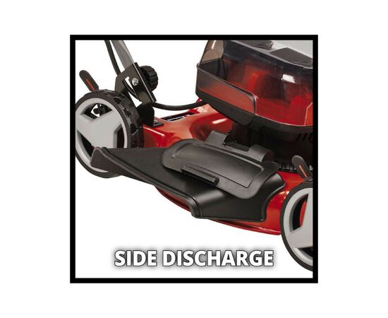 Газонокосилка Einhell GE-CM 36/48 Li M - Solo, 36В, PXC, 48 см, мульчирование (без АКБ и ЗУ) (3413054), изображение 8 Газонокосилка Einhell GE-CM 36/48 Li M - Solo, 36В, PXC, 48 см, мульчирование (без АКБ и ЗУ) (3413054), изображение 8