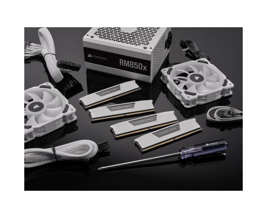 Модуль пам'яті для комп'ютера DDR5 32GB (2x16GB) 5600 MHz Vengeance White Corsair (CMK32GX5M2B5600C36W), зображення 12 Модуль пам'яті для комп'ютера DDR5 32GB (2x16GB) 5600 MHz Vengeance White Corsair (CMK32GX5M2B5600C36W), зображення 12