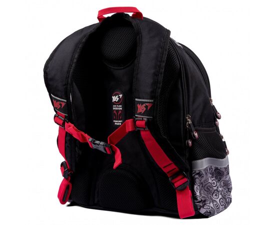 Рюкзак школьный Yes S-74 SubSurf. Black and White (551613), изображение 3 Рюкзак школьный Yes S-74 SubSurf. Black and White (551613), изображение 3