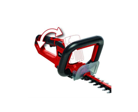 Кусторез Einhell GE-CH 18/60 Li - Solo, 18В, PXC, 600 мм, 2.9 кг (без АКБ и ЗУ) (3410930), изображение 3 Кусторез Einhell GE-CH 18/60 Li - Solo, 18В, PXC, 600 мм, 2.9 кг (без АКБ и ЗУ) (3410930), изображение 3