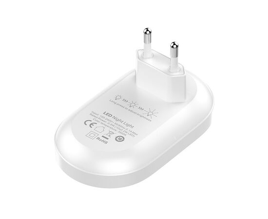 Ночник ColorWay Nightlight 0.5W (8x0.2W LED) (CW-NL08-W), изображение 6 Ночник ColorWay Nightlight 0.5W (8x0.2W LED) (CW-NL08-W), изображение 6