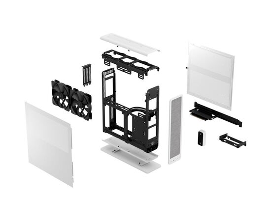 Корпус Fractal Design Ridge White mITX PCIe 4.0 (FD-C-RID1N-12), изображение 12