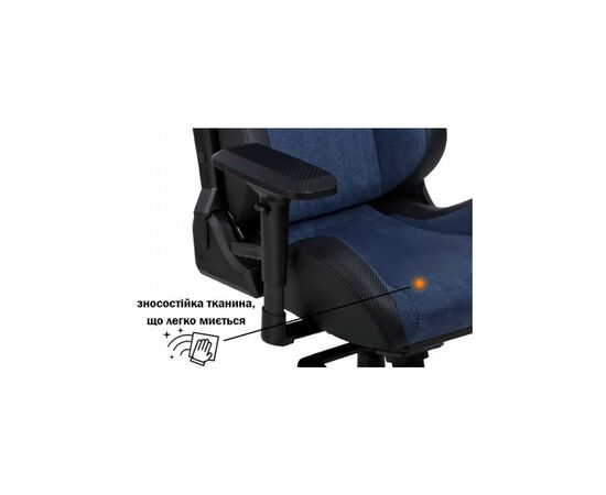 Кресло игровое GT Racer X-8005 Dark Blue/Black, изображение 6 Кресло игровое GT Racer X-8005 Dark Blue/Black, изображение 6