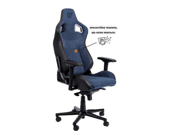 Кресло игровое GT Racer X-8005 Dark Blue/Black