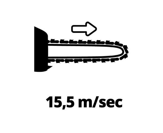 Цепная пила Einhell GC-EC 1935, 1900 Вт, 35 см, 4.66 кг (4501220), изображение 9
