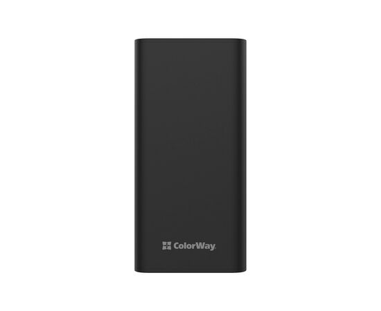 Батарея универсальная ColorWay 30 000 mAh Lamp, Black (CW-PB300LPB3BK-F)
