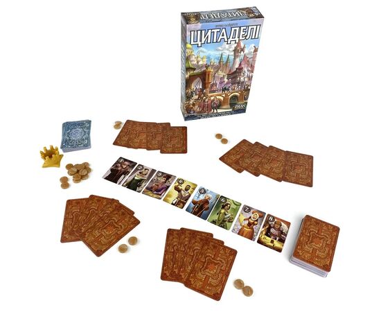Настольная игра Ігромаг Цитадели (Citadels) украинский (6665), изображение 4 Настольная игра Ігромаг Цитадели (Citadels) украинский (6665), изображение 4