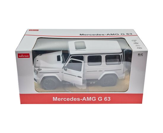 Радиоуправляемая игрушка Rastar Mercedes-Benz G63 AMG 1:14 белый (95760 white), изображение 11 Радиоуправляемая игрушка Rastar Mercedes-Benz G63 AMG 1:14 белый (95760 white), изображение 11