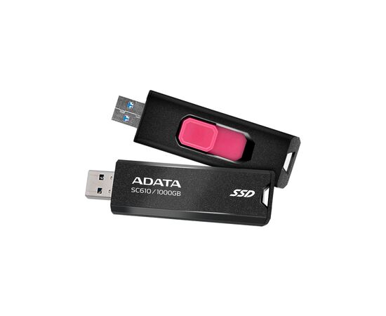 Накопитель SSD USB 3.2 1TB SD610 ADATA (SC610-1000G-CBK/RD), изображение 5 Накопитель SSD USB 3.2 1TB SD610 ADATA (SC610-1000G-CBK/RD), изображение 5