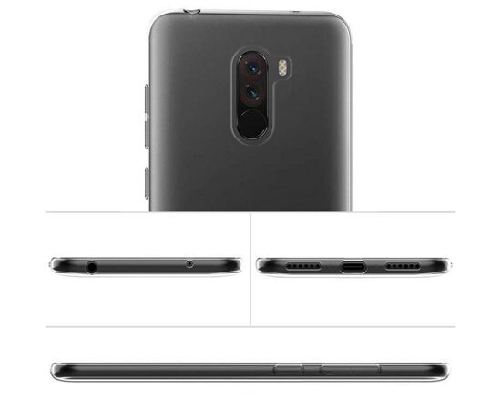 Чехол для моб. телефона Laudtec для Xiaomi Pocophone F1 Clear tpu (Transperent) (LC-XPF1), изображение 11 Чехол для моб. телефона Laudtec для Xiaomi Pocophone F1 Clear tpu (Transperent) (LC-XPF1), изображение 11