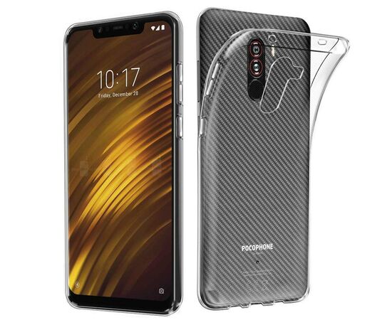 Чехол для моб. телефона Laudtec для Xiaomi Pocophone F1 Clear tpu (Transperent) (LC-XPF1), изображение 2 Чехол для моб. телефона Laudtec для Xiaomi Pocophone F1 Clear tpu (Transperent) (LC-XPF1), изображение 2
