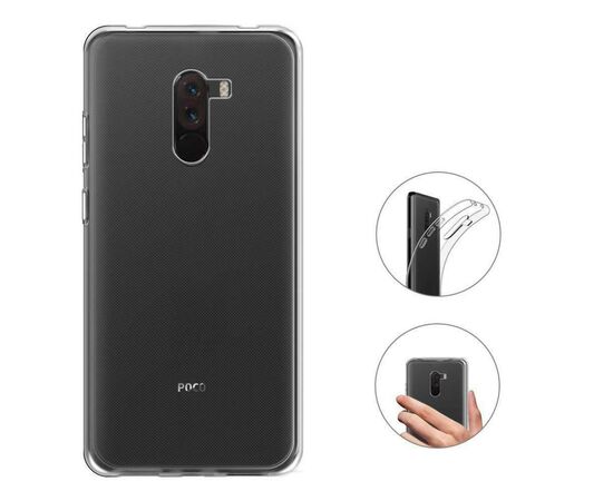 Чехол для моб. телефона Laudtec для Xiaomi Pocophone F1 Clear tpu (Transperent) (LC-XPF1), изображение 9 Чехол для моб. телефона Laudtec для Xiaomi Pocophone F1 Clear tpu (Transperent) (LC-XPF1), изображение 9