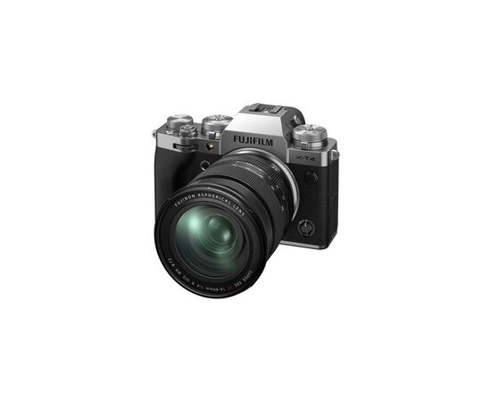 Цифровий фотоапарат Fujifilm X-T4 + XF 16-80 F4 Kit Silver (16651136), зображення 4 Цифровий фотоапарат Fujifilm X-T4 + XF 16-80 F4 Kit Silver (16651136), зображення 4