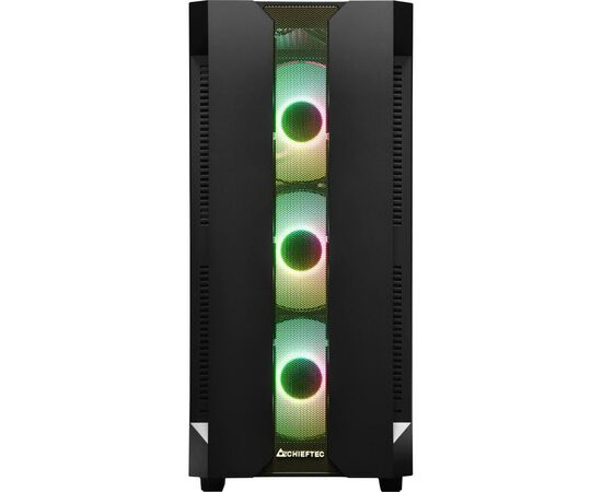 Корпус Chieftec Gaming Hunter Tempered Glass Edition (GS-01B-OP), зображення 4 Корпус Chieftec Gaming Hunter Tempered Glass Edition (GS-01B-OP), зображення 4