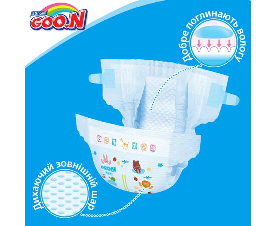 Подгузник GOO.N Big XL 12-20 кг унисекс 42 шт. (843132), изображение 6 Подгузник GOO.N Big XL 12-20 кг унисекс 42 шт. (843132), изображение 6