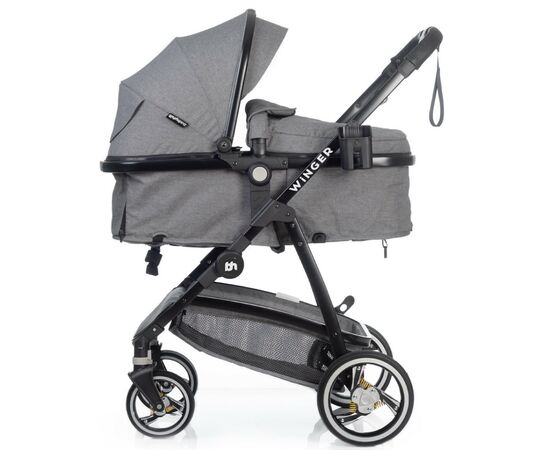 Коляска BabyHit Winger Light Grey трансформер (73556), изображение 5 Коляска BabyHit Winger Light Grey трансформер (73556), изображение 5