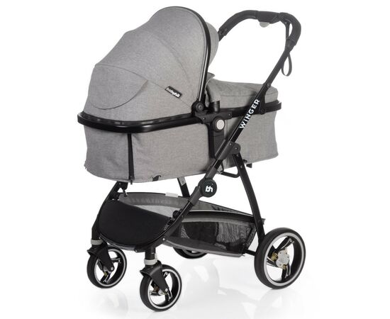 Коляска BabyHit Winger Light Grey трансформер (73556), изображение 6 Коляска BabyHit Winger Light Grey трансформер (73556), изображение 6