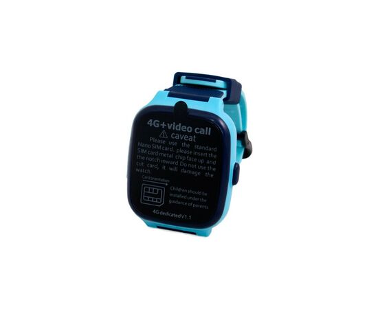 Смарт-часы Extradigital 4G WTC05 blue Kids smart watch-phone, GPS (ESW2305), изображение 3 Смарт-часы Extradigital 4G WTC05 blue Kids smart watch-phone, GPS (ESW2305), изображение 3