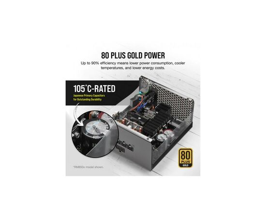 Блок питания Corsair 750W RM750x (CP-9020199-EU), изображение 12 Блок питания Corsair 750W RM750x (CP-9020199-EU), изображение 12