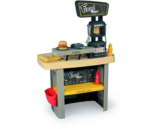 Игровой набор Smoby Интерактивный ресторан 2 в 1 Бургер хаус 29 аксесс. (310910), изображение 2