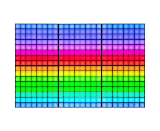 Гирлянда Twinkly Smart LED Squares 1+5 RGB, Gen II, IP20, 16x16см, белый (TWQ064STW-07-BEU), изображение 2 Гирлянда Twinkly Smart LED Squares 1+5 RGB, Gen II, IP20, 16x16см, белый (TWQ064STW-07-BEU), изображение 2
