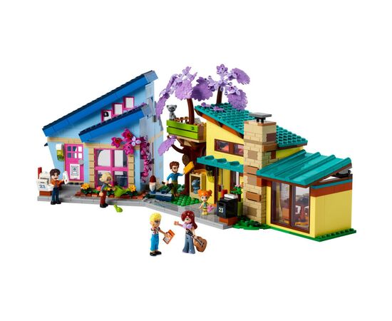 Конструктор LEGO Friends Семейные дома Олли и Пейсли 1126 деталей (42620), изображение 2 Конструктор LEGO Friends Семейные дома Олли и Пейсли 1126 деталей (42620), изображение 2