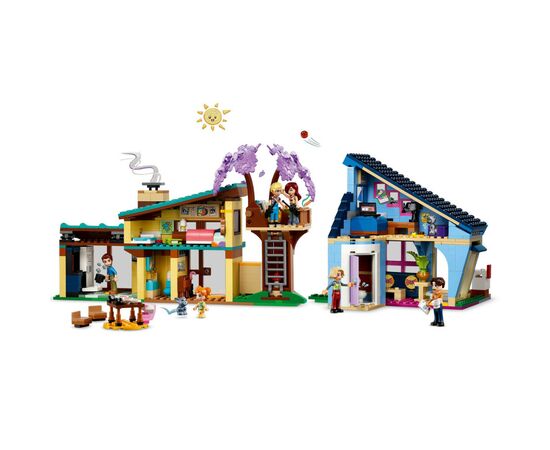 Конструктор LEGO Friends Семейные дома Олли и Пейсли 1126 деталей (42620), изображение 3 Конструктор LEGO Friends Семейные дома Олли и Пейсли 1126 деталей (42620), изображение 3